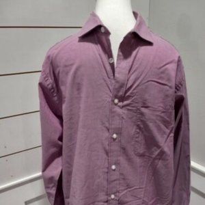 Tommy Hilfiger Long Sleeve Button Up Shirt Men Size Medium